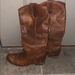 Frye leather calf boots